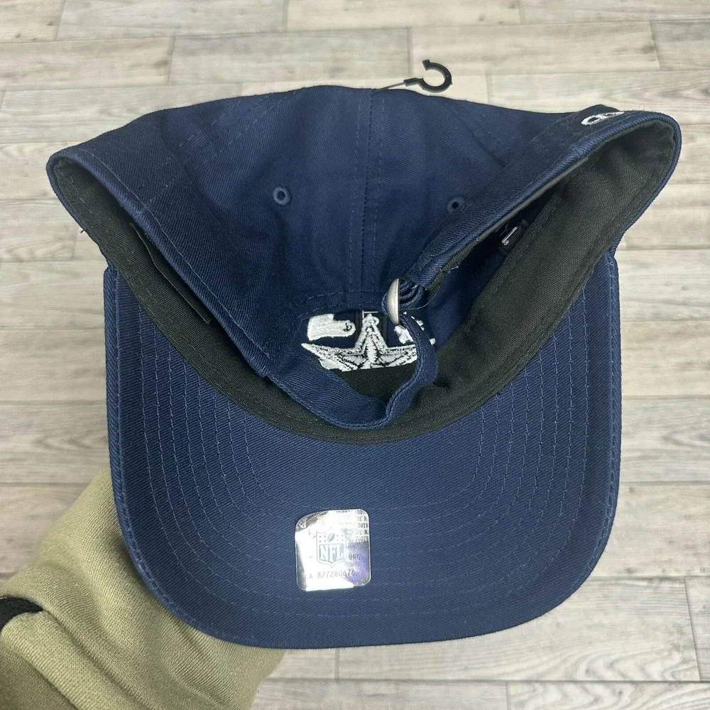 Dallas Cowboys Hat Cap Kids Navy‎ New Era 9TWENTY Adjustable Embellishments NWOT